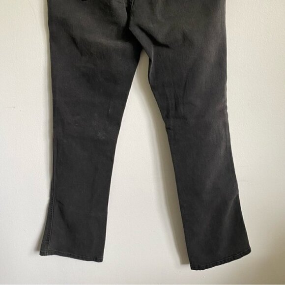 Nwt 🆕 Sam Edelman Women Linnie Kick Flare High Rise Waist Jeans • Black • US 25 - Picture 8 of 8